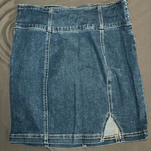 SO Jean Mini Skirt